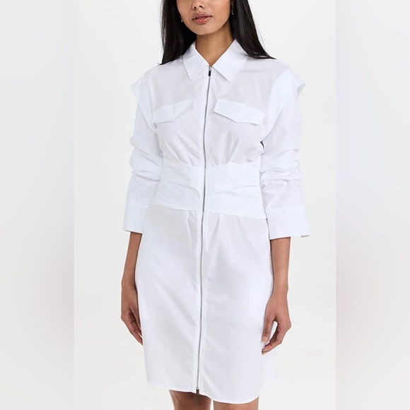 Derek Lam Dresses & Skirts - Derek Lam 10 Crosby Zip Front Shirt Dress